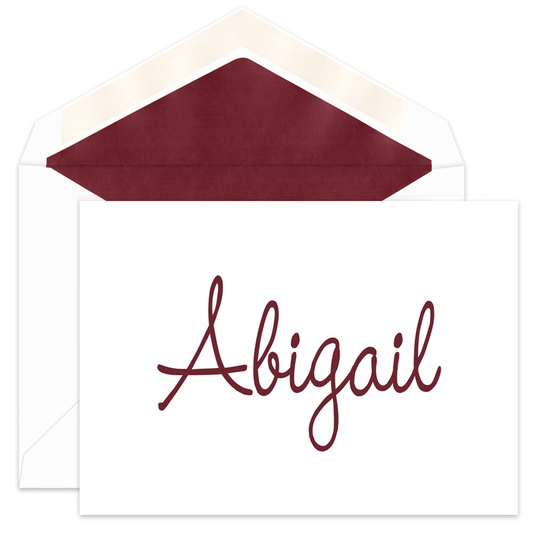 Whimsical Wendy Foldover Note Cards
